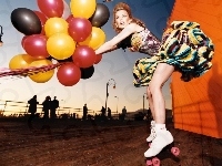 Balony, Wrotki, Kylie Minogue