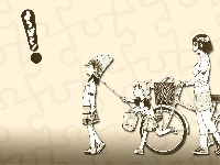 rower, Yotsubato, postacie