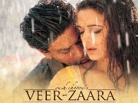 Preity Zinta, Veer Zaara, deszcz, Shahrukh Khan