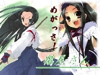 chińskie znaki, Suzumiya Haruhi No Yuuutsu, długie włosy