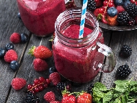 Napój, Owoce, Smoothie