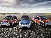 Policyjny, 2016, BMW i3, Strażacki, Ambulans