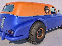 Zabytkowy, Pontiac Streamliner Six Sedan Delivery, 1949