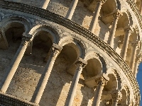 Krzywa Wieża w Pizie, Włochy, Piza, Architektura