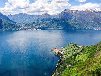 Góry Alpy, Włochy, Jezioro Lago di Como