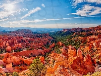 Stany Zjednoczone, Kanion, Park Narodowy Bryce Canyon, Stan Utah, Skały