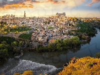 Miasto Toledo, Hiszpania, Rzeka Tag