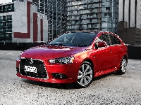 Czerwony, Mitsubishi Lancer