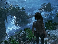 Tomb Raider 2018, Skały, Gra, Shadow of the Tomb Raider, Lara Croft