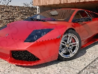 Czerwone, Lamborghini Murcielago LP640