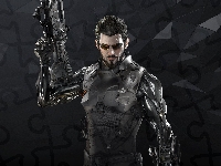 Adam Jensen, Deus Ex: Rozłam Ludzkości, Deus Ex: Mankind Divided, Broń