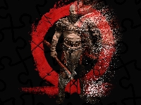 Kratos, Gra, God of War, Topór