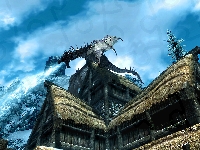 Smok, Gra, The Elder Scrolls V : Skyrim, Góry