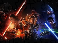 Star Wars: The Force Awakens, Gwiezdne wojny:Przebudzenie mocy, Postacie