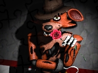 Pirat, Róża, Fnaf, Foxy, Fox