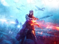 Broń, Battlefield V, Kobieta, Walka
