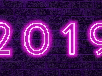 Nowy Rok, 2019 Neon