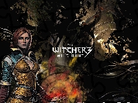 Witcher, Merigold, Czarodziejka, Triss, Wiedźmin, Witcher 3, Magia