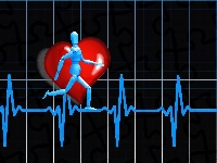Wykres, Zdrowe, 2D, Zdrowie, Serce, Rytm