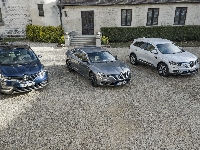 Renault Espace, Renault Talisman, Trzy, Samochody, Renault Koleos