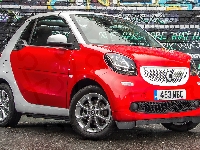 Czerwono-biały, Smart Fortwo