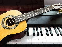 Gitara, Pianino