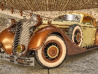 Samochód zabytkowy, Horch 853 Sport, Cabrio, 1937