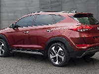 Czerwony, Hyundai Tucson