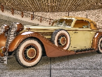Cabrio, Samochód zabytkowy, Horch 853 Sport, 1937