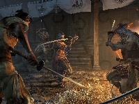 Wojownik Sekiro, Sekiro Shadows Die Twice, Postacie, Walka