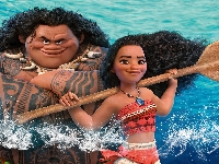 Bohaterowie, Moana, Bajka, Vaiana Skarb oceanu, Chief Tui