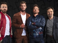 Chris Hemsworth, Aktorzy, Mark Ruffalo, Mężczyźni, Chris Evans, Robert Downey Jr.