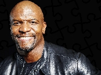 Aktor, Tło, Kurtka, Terry Crews, Skórzana, Mężczyzna, Uśmiech, Czarne