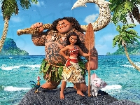Postacie, Moana, Film animowany, Vaiana Skarb oceanu, Chief Tui