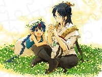 Ren Hakuryuu, manga, Magi, Aladdin, anime