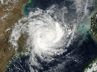Zdjęcie satelitarne, Ocean, Cyklon, Huragan, Kontynenty