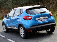 Renault Captur, Niebieski, Tył