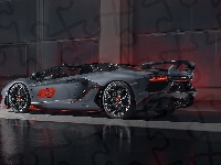 Roadster, Lamborghini Aventador SVJ 63, Ściana