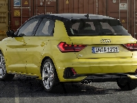 Audi A1 Sportback S, Tył