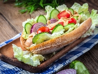 Hot dog, Bułka