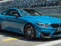 BMW M4, Niebieskie, Coupe