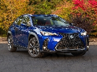 Niebieski, Lexus UX 200 F Sport