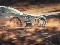 Przód, Tło, Bentley Continental Flying Spur, Limuzyna, Rozmyte