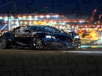 Czarny, Gra, Forza Motorsport, Bugatti Chiron