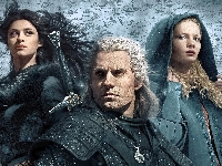 Aktorka, Yennefer z Vengerbergu, Henry Cavill, The Witcher, Ciri, Serial, Freya Allan, Aktor, Wiedźmin, Anya Chalotra, Geralt z Rivii