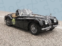 120, Jaguar, XK, Black