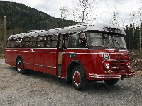 Volvo, Zabytkowy, Autobus, 1957