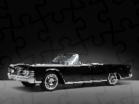 Cadilac, Zabytkowe, Lincoln 1965, Czarno-białe