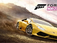 Forza, 2, Horizon, Samochód, Żółty