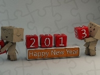 2013, Happy, New Year, Danbo